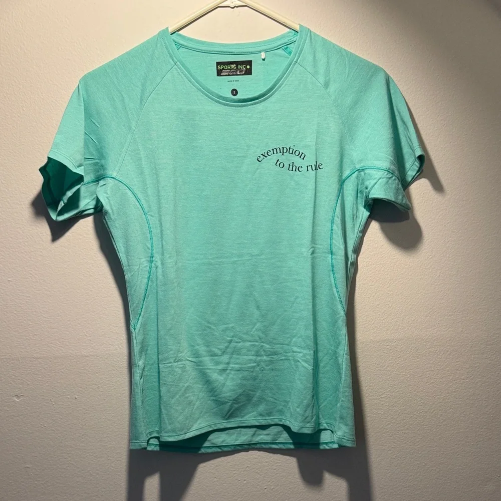 Sports Inc Teal T-Shirt - Picture 1 of 10